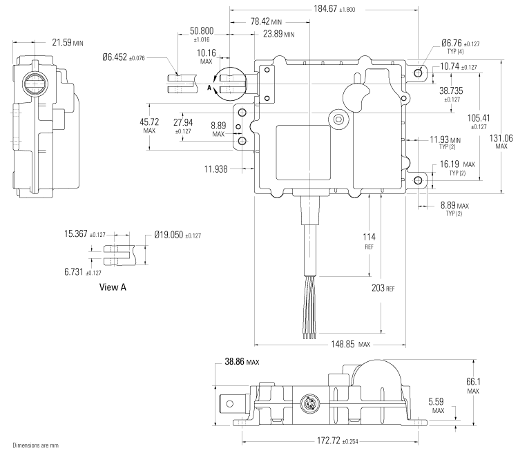 dimensions